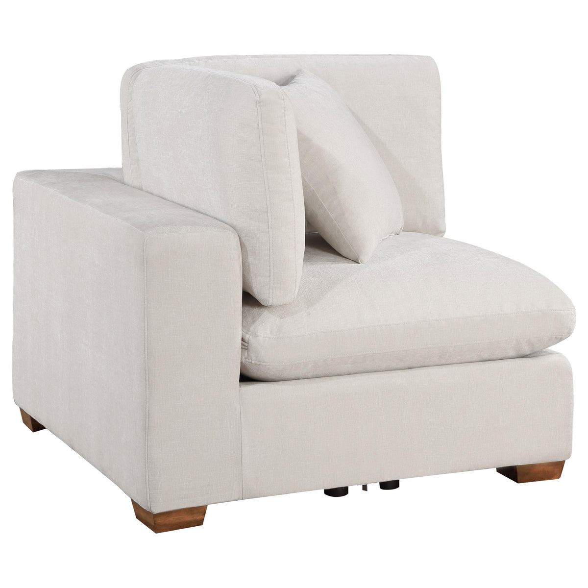  Coaster Furniture Lakeview 551461-SET 6 pc Upholstered Modular Sectional Sofa - Ivory IMAGE 3