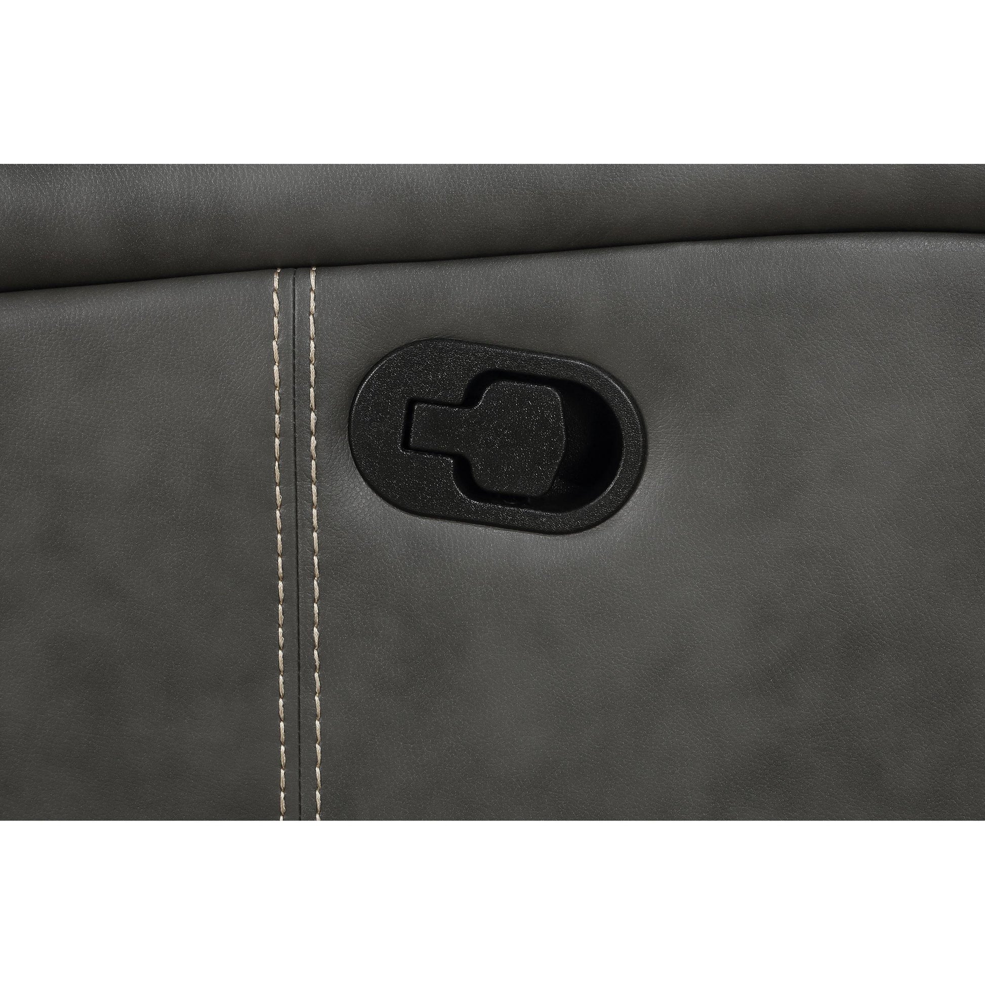  Coaster Furniture Raelynn 603193 Upholstered Track Arm Recliner - Grey IMAGE 11