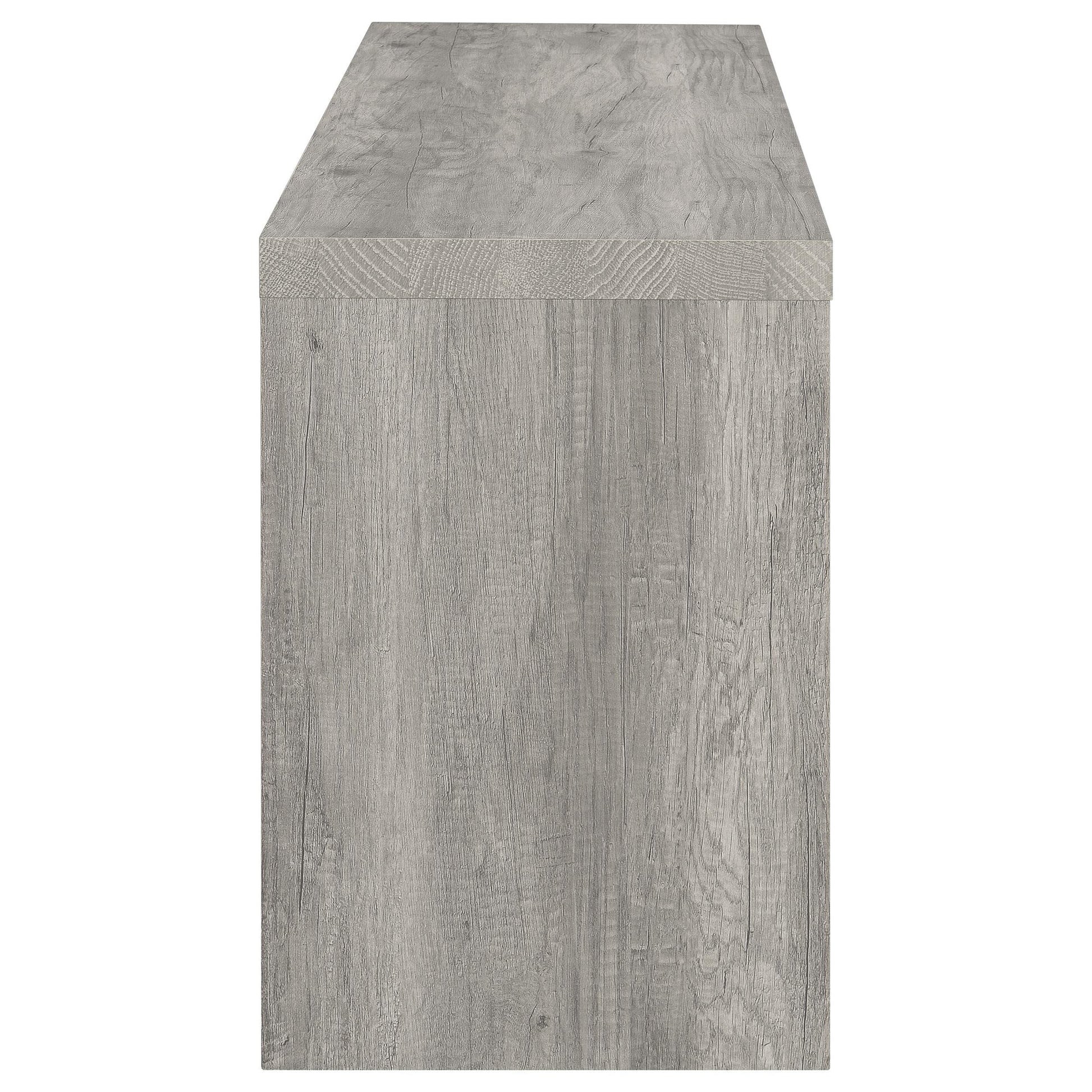  Coaster Furniture Burke 701024-SET 3-Piece Entertainment Center - Grey Driftwood IMAGE 7
