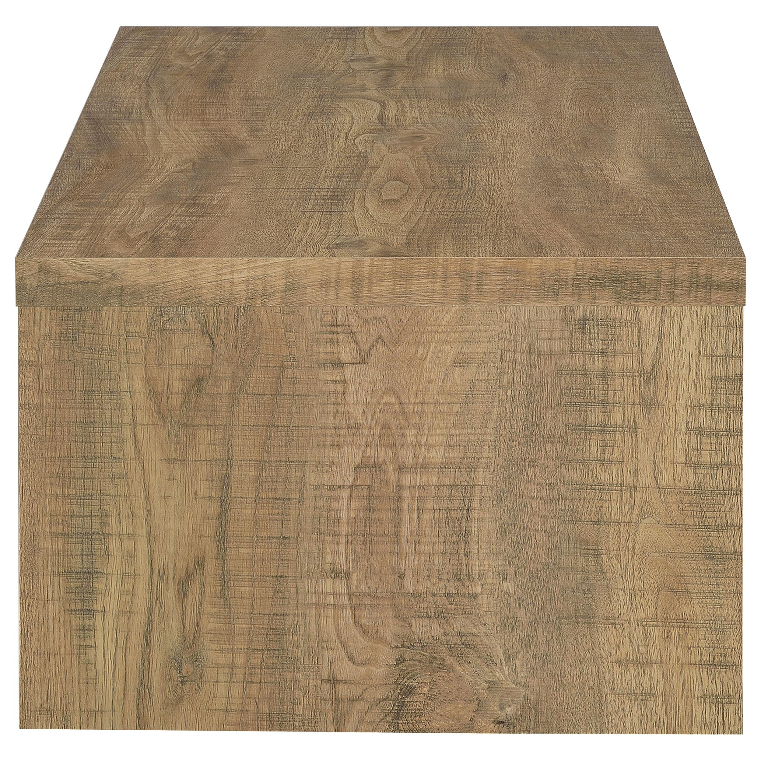  Coaster Furniture Lynette 704128 Rectangular Engineered Wood Coffee Table - Mango IMAGE 4