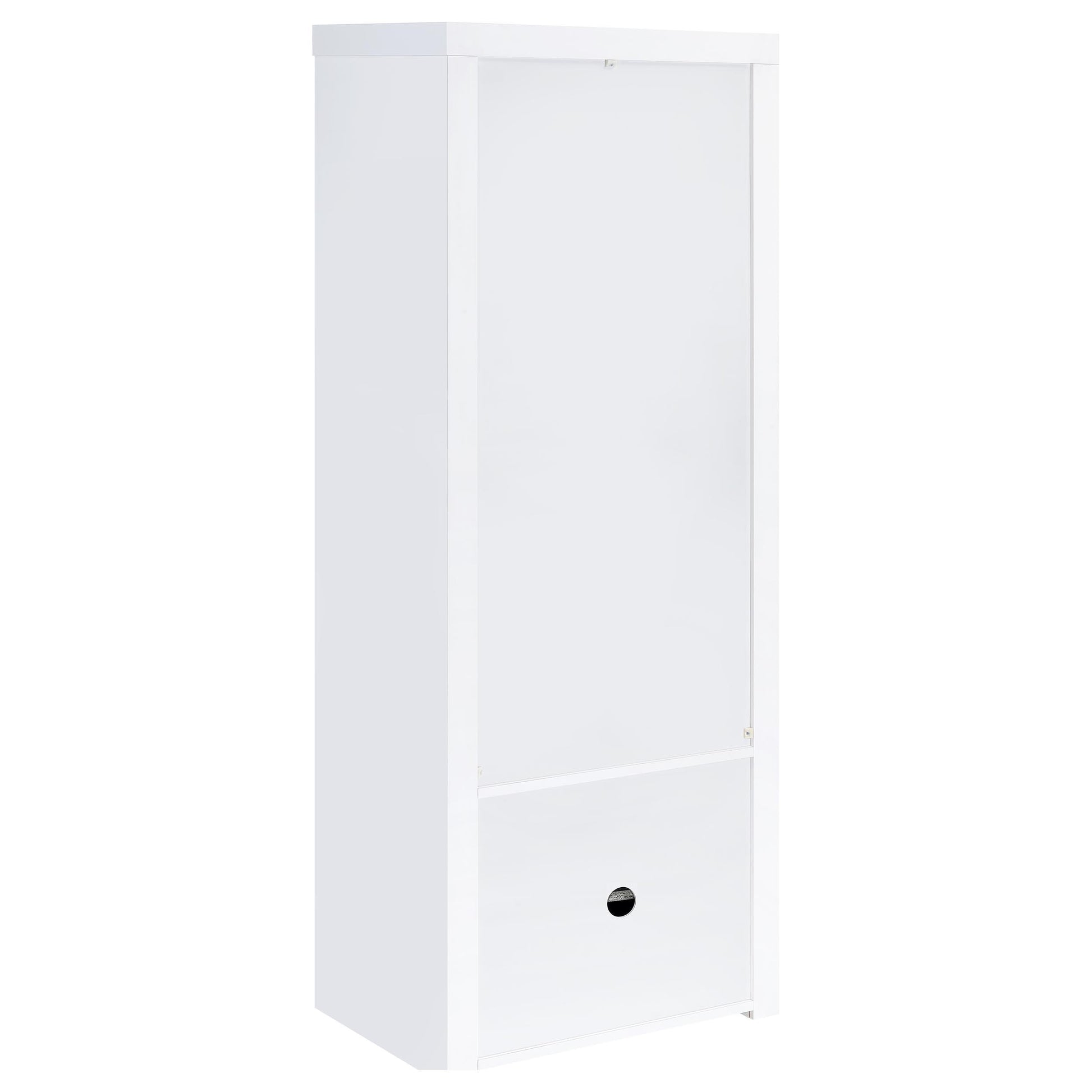  Coaster Furniture Jude 704251-SET 3-Piece Entertainment Center with 71" TV Stand - White High Gloss IMAGE 11