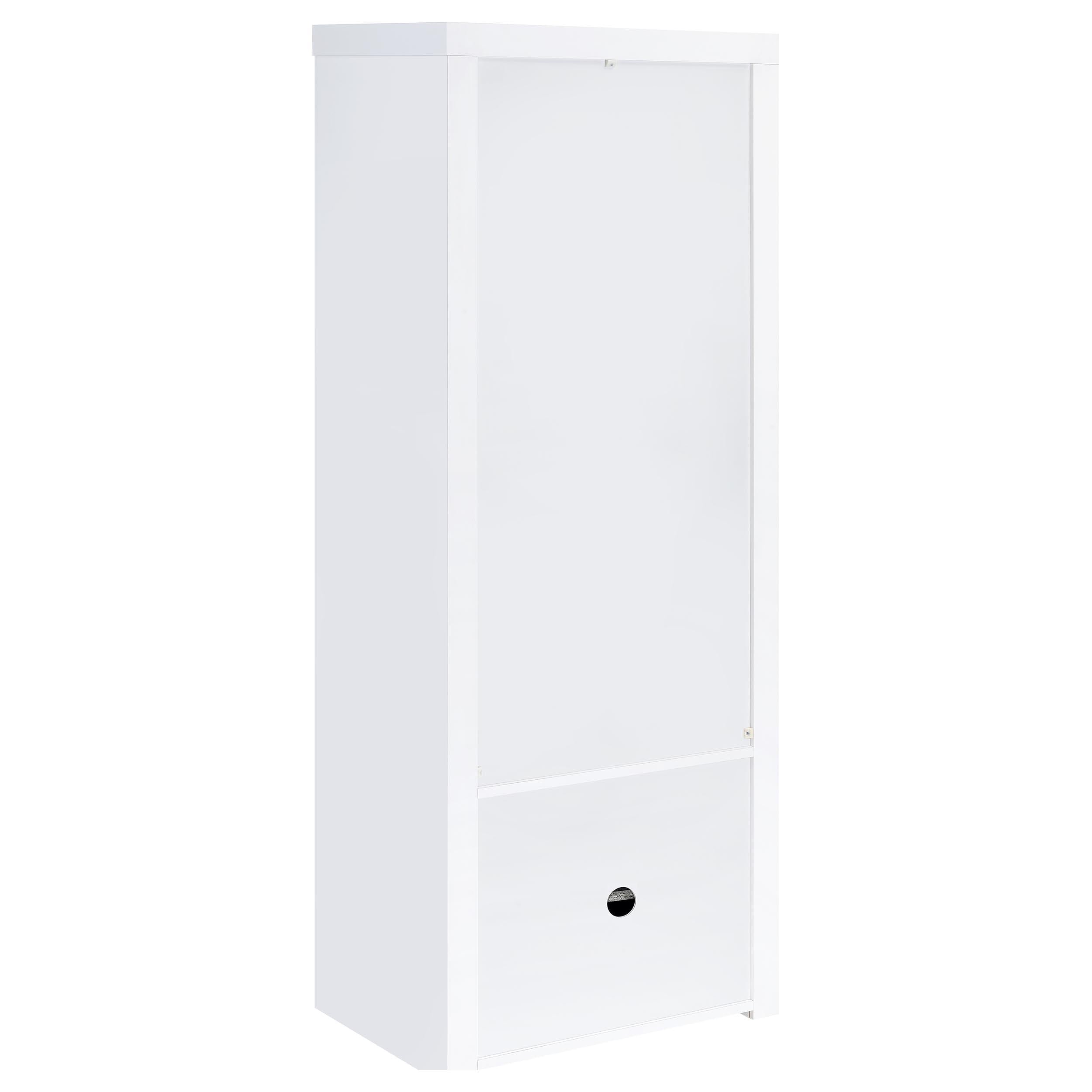  Coaster Furniture Jude 704251-SET 3-Piece Entertainment Center with 71" TV Stand - White High Gloss IMAGE 11