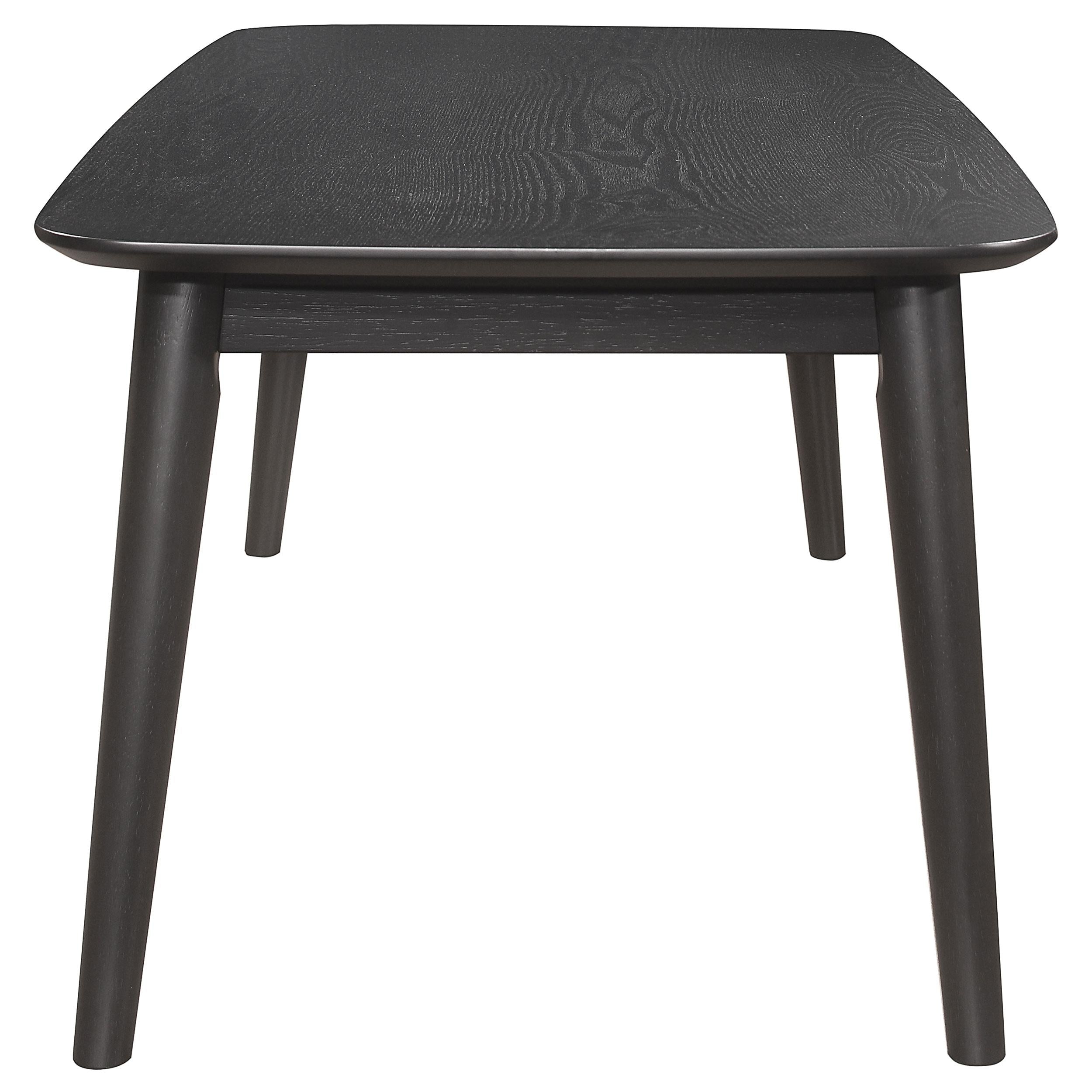  Coaster Furniture Radley 708490 3-piece Rectangular Coffee Table Set - Black IMAGE 8