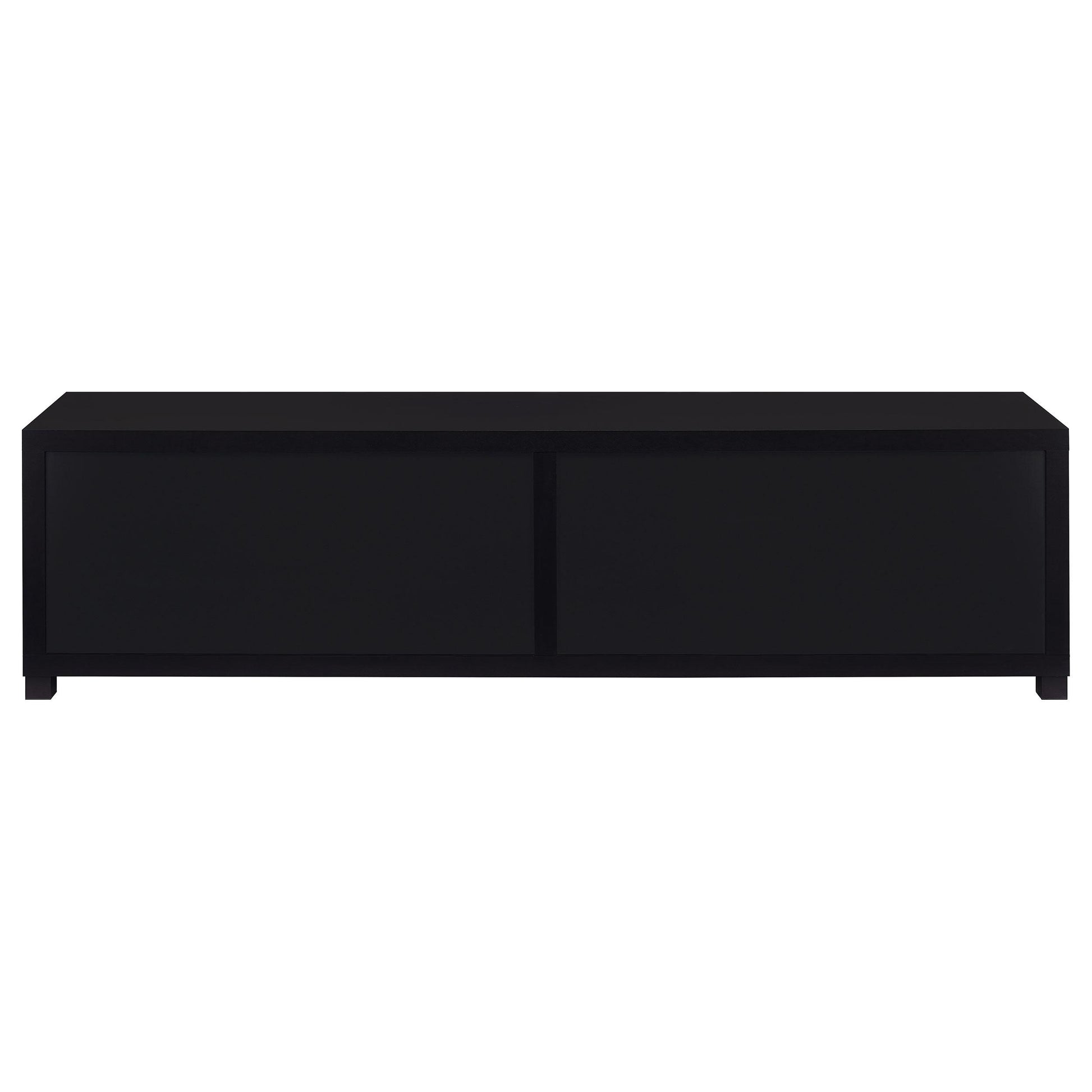  Coaster Furniture Jupiter 736303 4-door Engineered Wood 79-inch TV Stand - Black IMAGE 8