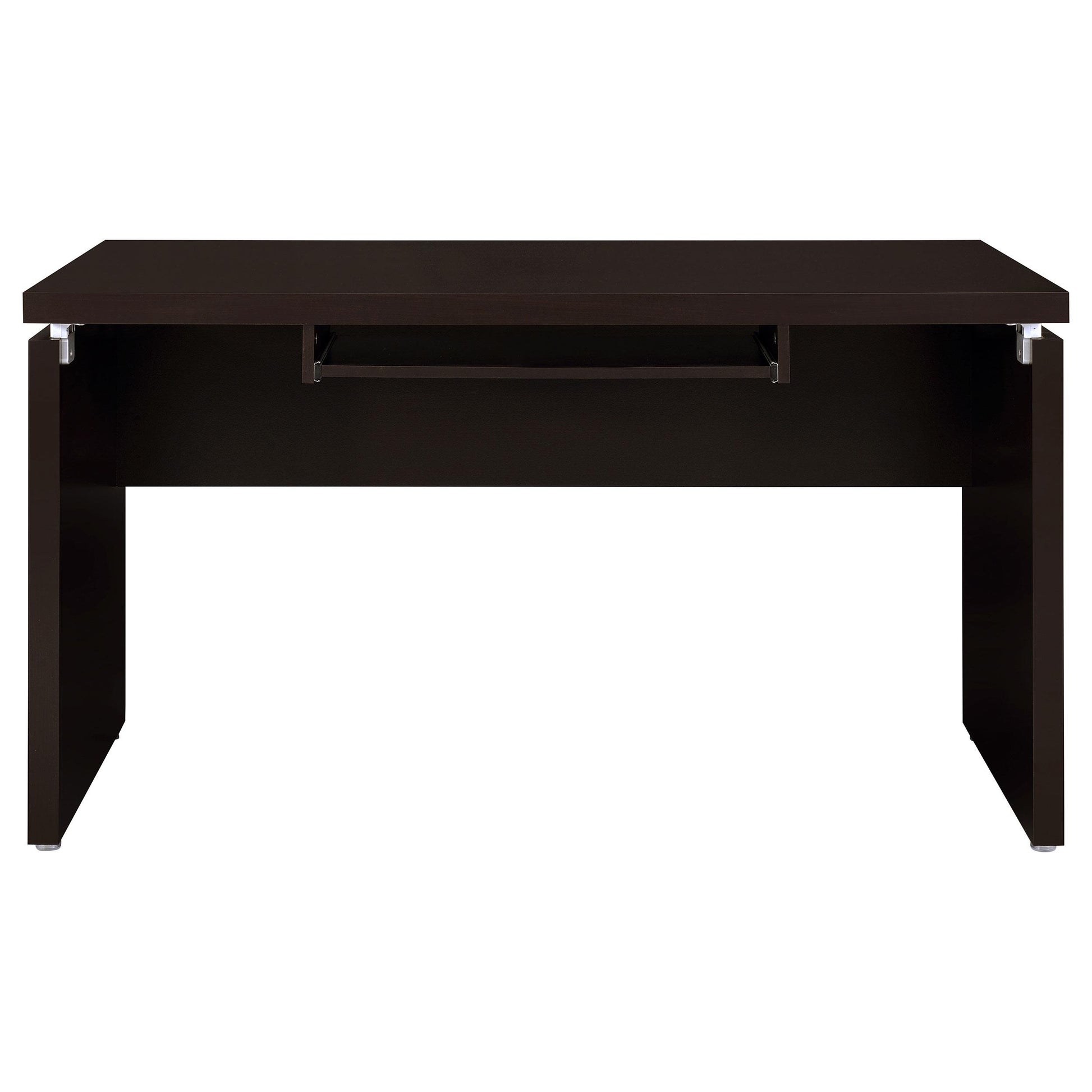  Coaster Furniture Skylar 800891L 83-inch L-Shaped Office Computer Desk - Cappuccino IMAGE 4