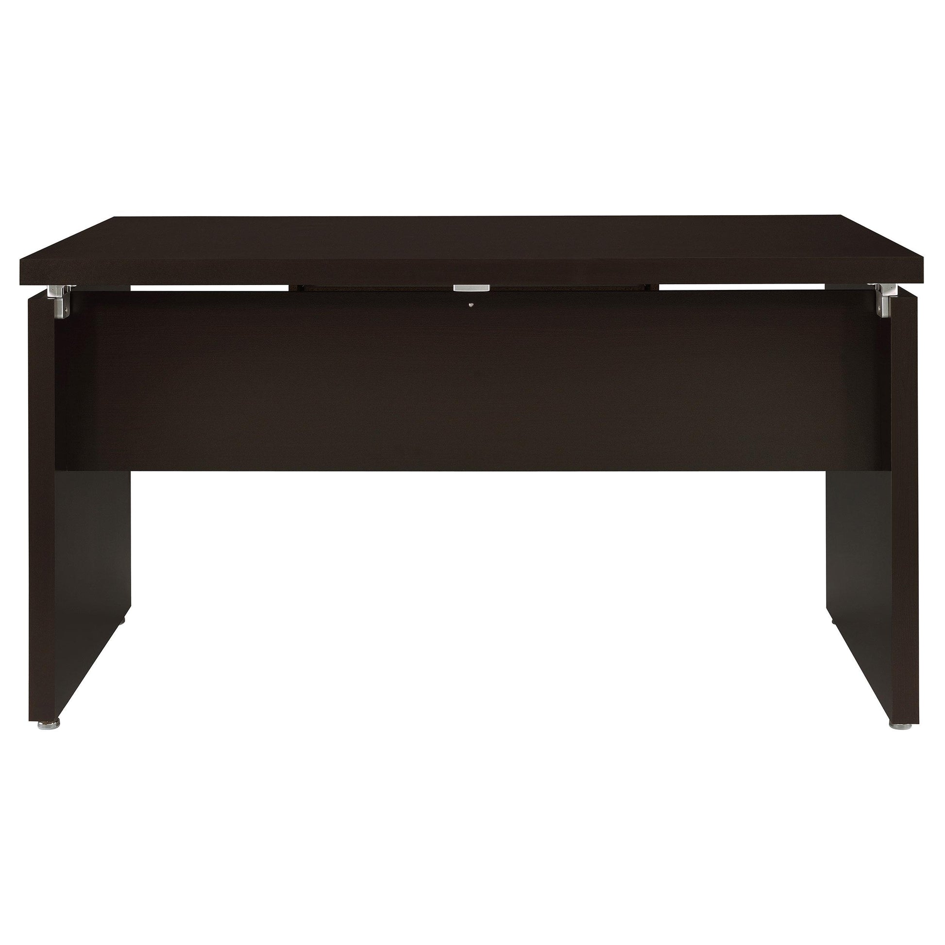  Coaster Furniture Skylar 800891L 83-inch L-Shaped Office Computer Desk - Cappuccino IMAGE 7