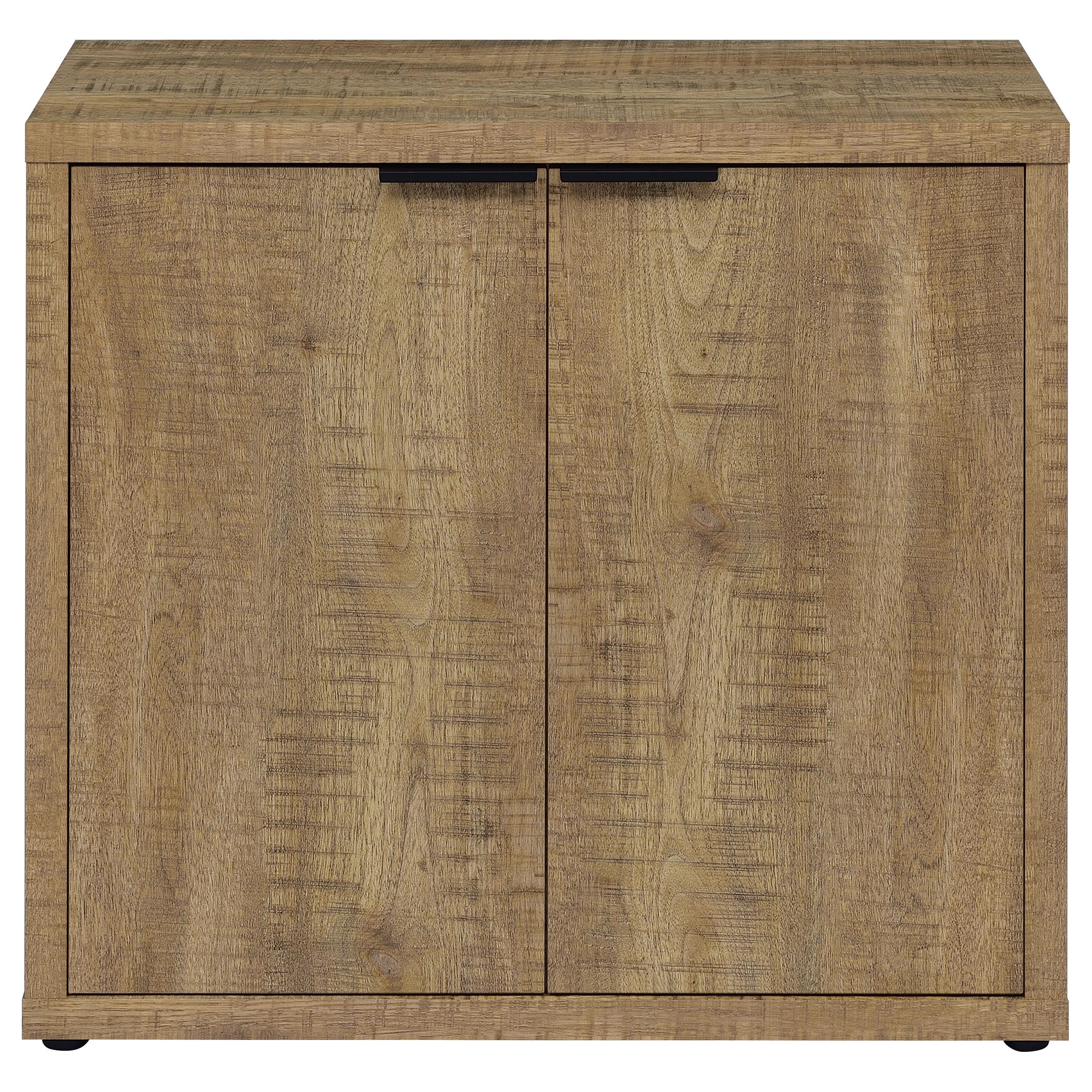  Coaster Furniture Pepita 950394 2-door Engineered Wood Accent Cabinet - Mango Brown IMAGE 4