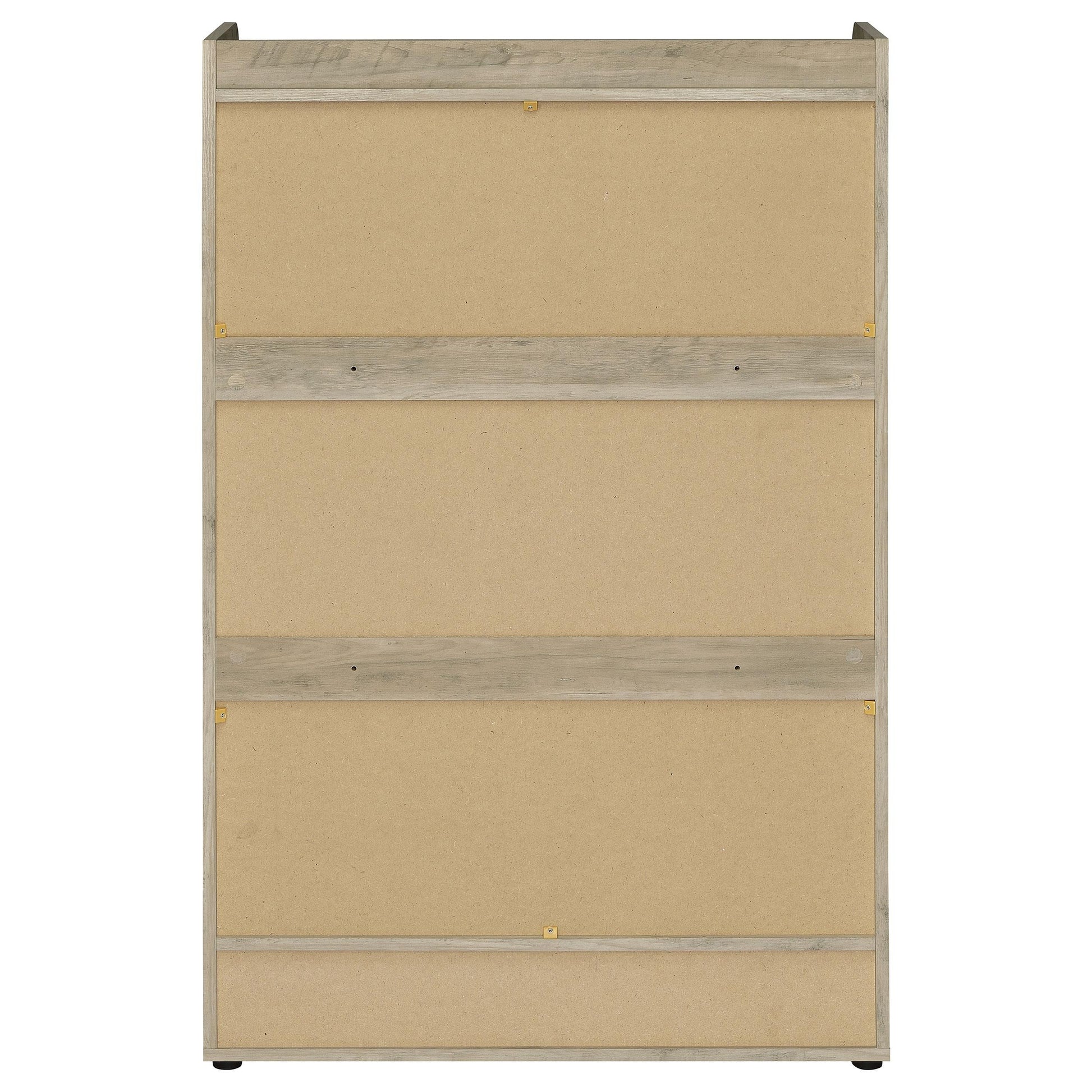  Coaster Furniture Denia 950403 3-tier Engineered Wood Shoe Cabinet - White IMAGE 9