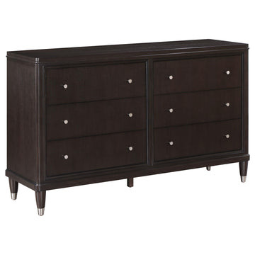  Coaster Furniture Emberlyn 223063 6-Drawer Dresser - Brown IMAGE 1
