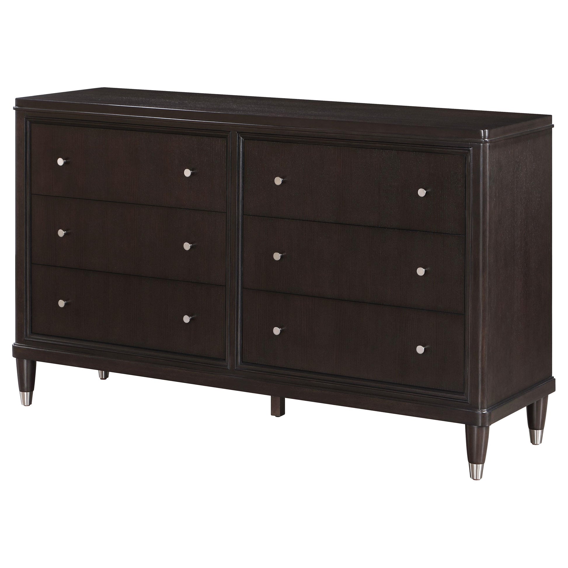  Coaster Furniture Emberlyn 223063 6-Drawer Dresser - Brown IMAGE 3
