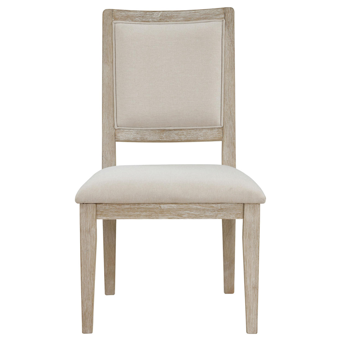  Coaster Furniture Trofello 123122 Cushioned Dining Side Chair - White Washed IMAGE 1