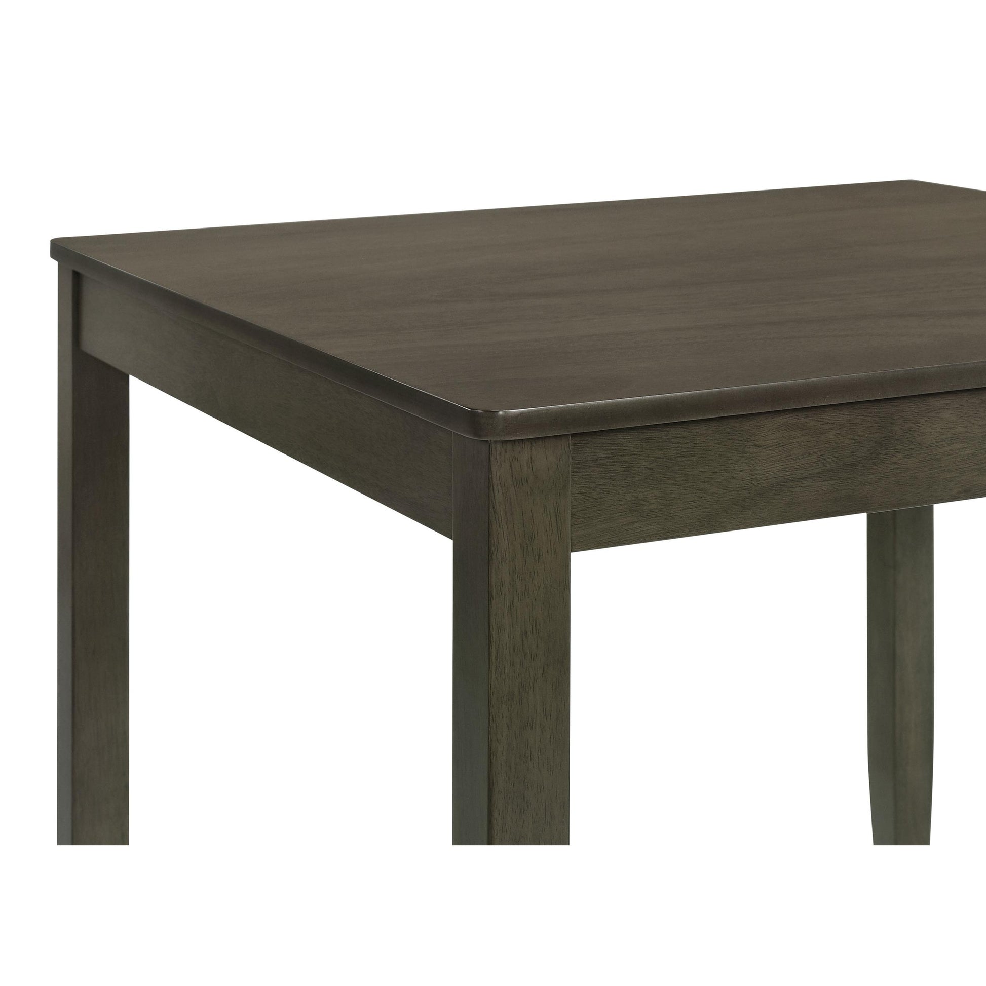  Coaster Furniture Parkwood 150410 5-piece Square Dining Table Set - Charcoal IMAGE 9