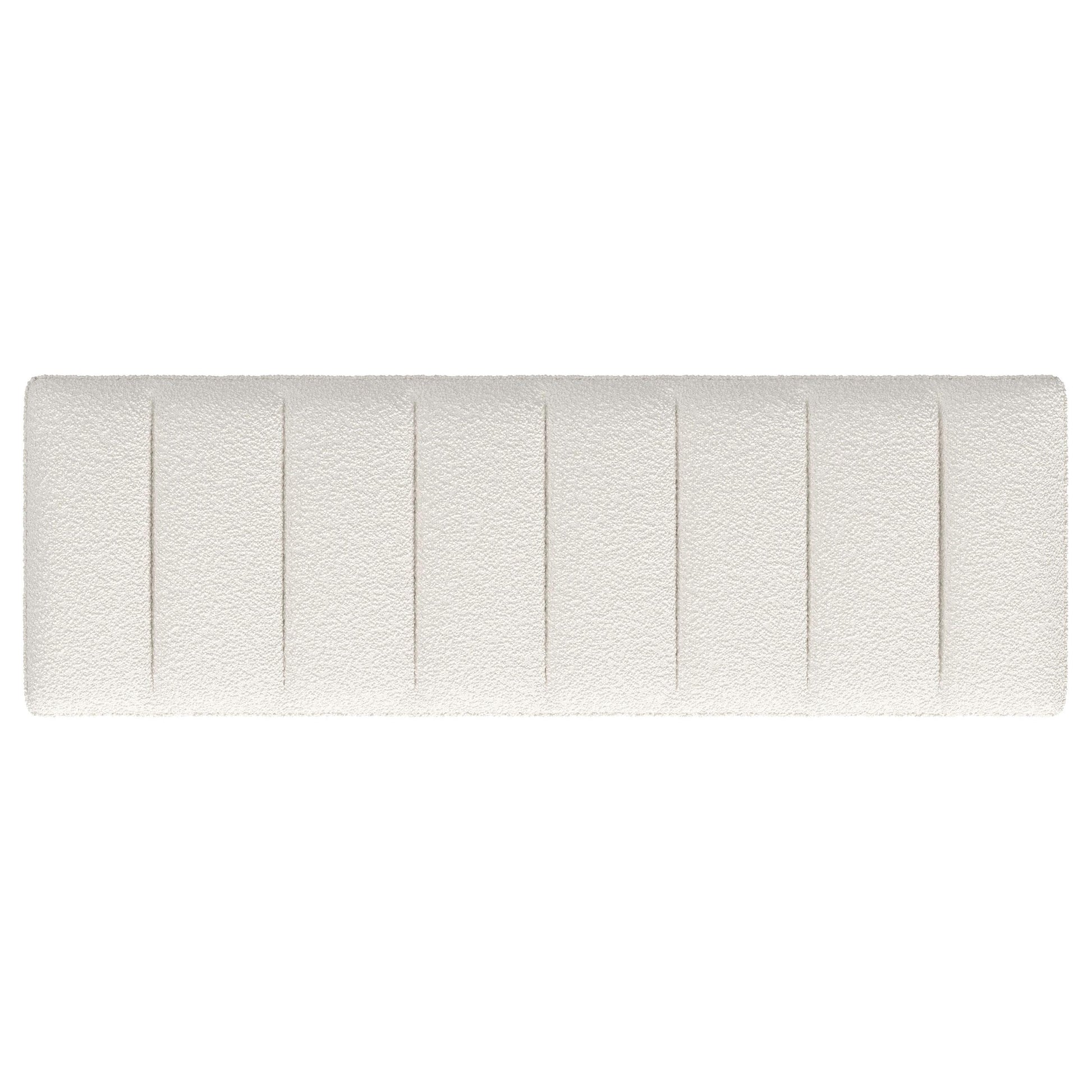  Coaster Furniture Mesa 907514 Boucle Upholstered Tufted Accent Bench - Vanilla IMAGE 6