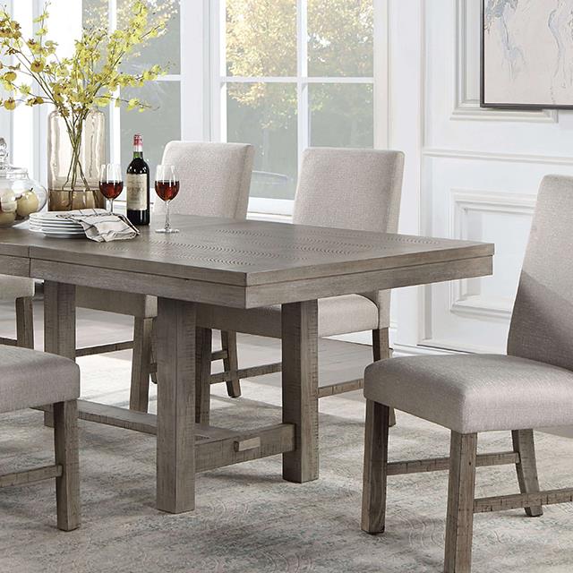  Furniture of America San Antonio CM3251GY-T Dining Table IMAGE 1