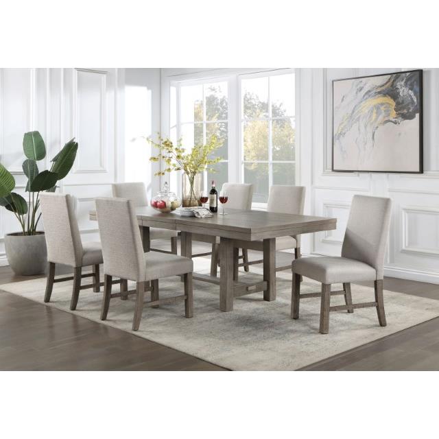  Furniture of America San Antonio CM3251GY-T Dining Table IMAGE 1
