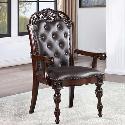  Furniture of America Nouvelle CM3256CH-AC-2PK Arm chair IMAGE 1