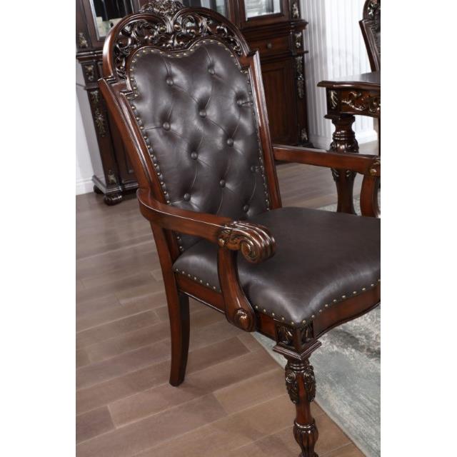  Furniture of America Nouvelle CM3256CH-AC-2PK Arm chair IMAGE 3