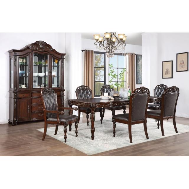  Furniture of America Nouvelle CM3256CH-T Dining Table IMAGE 2
