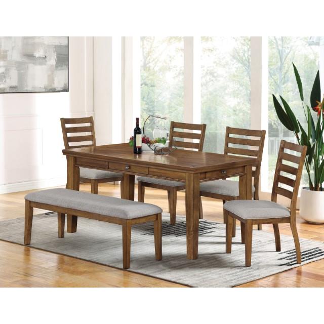  Furniture of America Rapidview CM3259WN-T Dining Table IMAGE 3