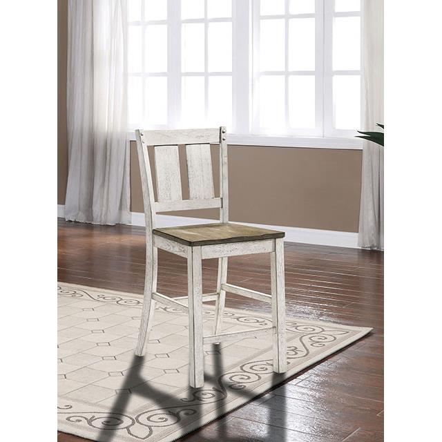  Furniture of America Dakota CM3289BR-PC-2PK Counter Height Chair IMAGE 1