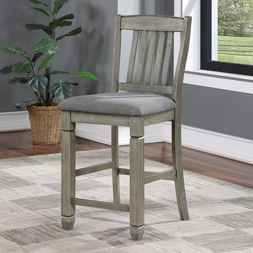 Furniture of America Anaya CM3512GY-PC-2PK Counter Height Chair IMAGE 1