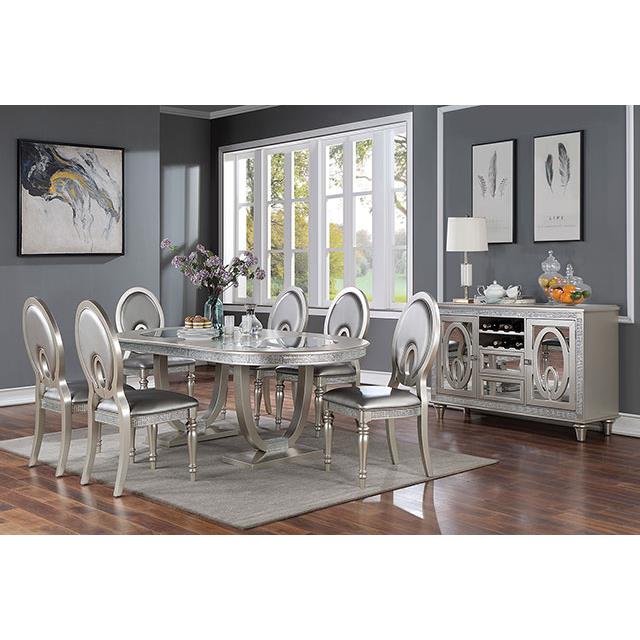  Furniture of America Cathalina CM3541SV-SV Server IMAGE 2