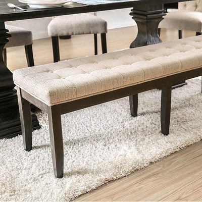  Furniture of America Nerissa CM3840BN Bench IMAGE 1