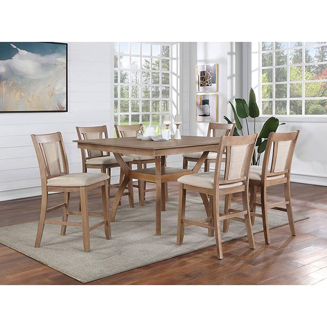  Furniture of America Upminster CM3984NT-PC-2PK Chair IMAGE 1
