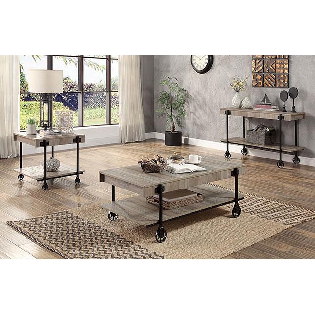  Furniture of America Lobb CM4217A-E End Table IMAGE 1