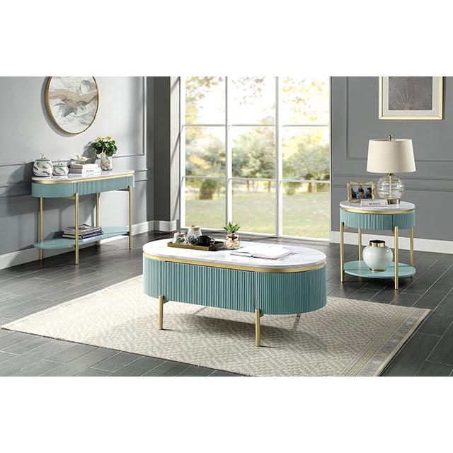  Furniture of America Koblenz CM4412GR-S Sofa Table IMAGE 1