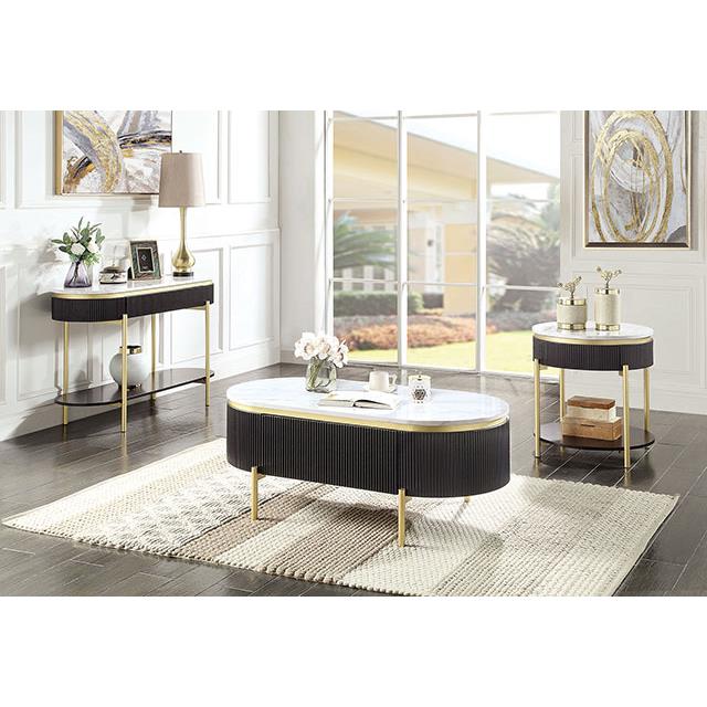  Furniture of America Koblenz CM4412WN-E End Table IMAGE 2