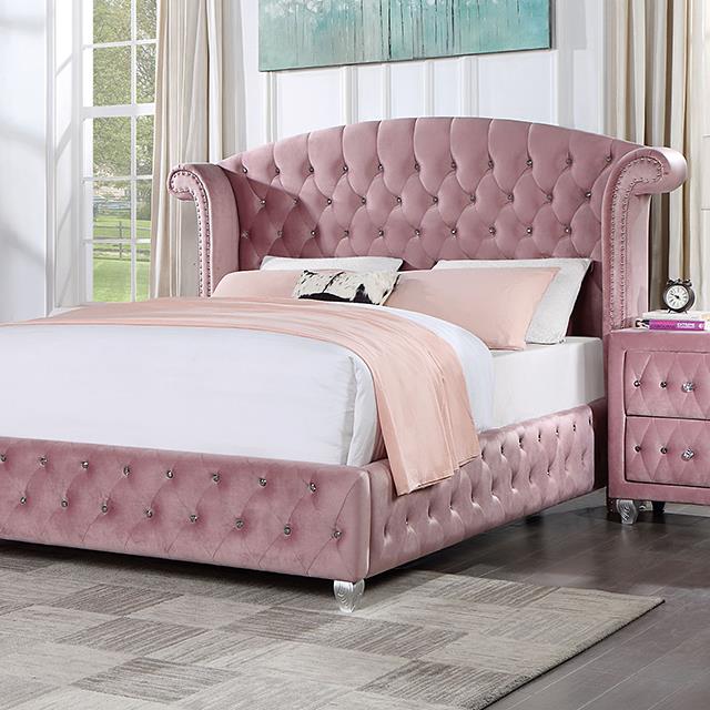  Size_Queen  -- Zohar CM7130PK-Q Queen Bed IMAGE 1