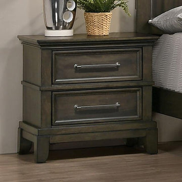  Furniture of America Houston CM7221GY-N Night Stand IMAGE 1