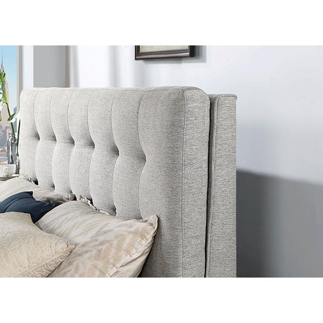  Size_King  -- Leomin CM7241GY-EK King Bed IMAGE 3