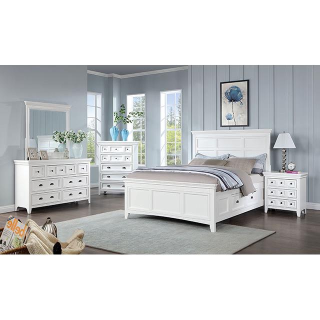  Furniture of America Castile CM7413WH-D Dresser IMAGE 2