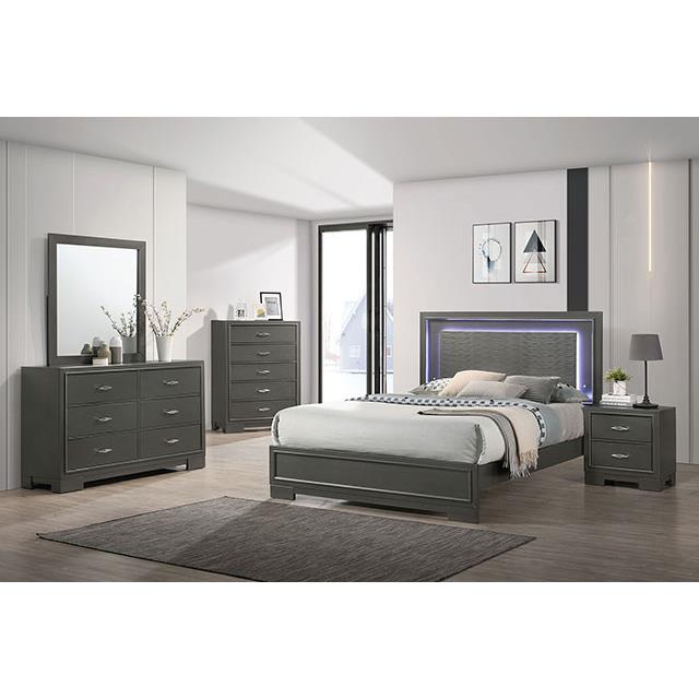  Furniture of America Alison CM7416GY-D Dresser IMAGE 2