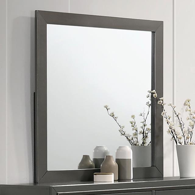  Furniture of America Alison CM7416GY-M Mirror IMAGE 1