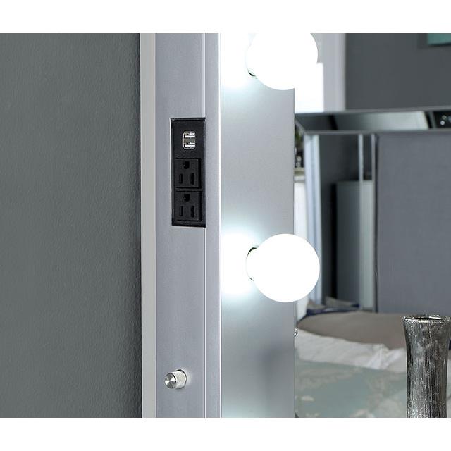  Furniture of America Belladonna CM7417SV-M Mirror IMAGE 3