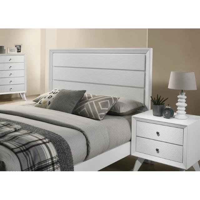  Size_California King  -- Furniture of America Dortmund Panel Bed IMAGE 4