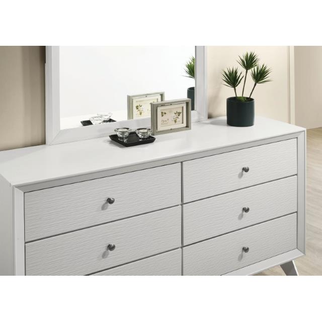  Furniture of America Dortmund CM7465WH-D Dresser IMAGE 3