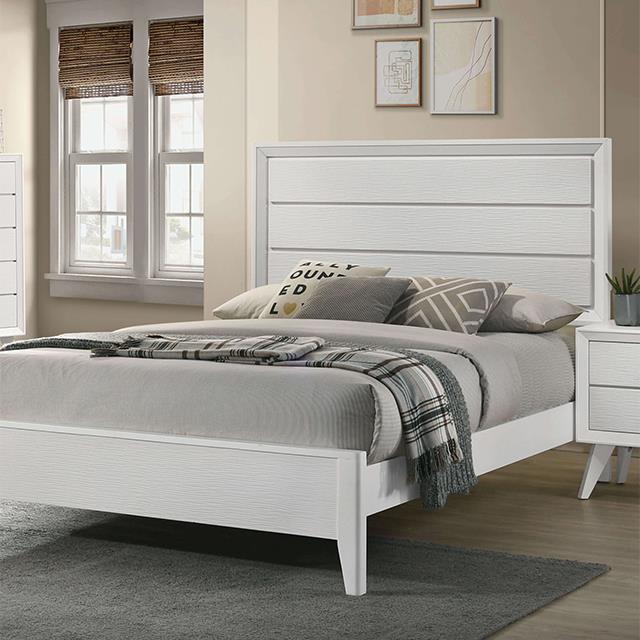  Size_King  -- Dortmund CM7465WH-EK King Bed IMAGE 1