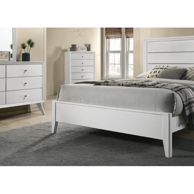  Size_King  -- Dortmund CM7465WH-EK King Bed IMAGE 3