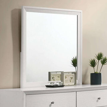  Furniture of America Dortmund CM7465WH-M Mirror IMAGE 1