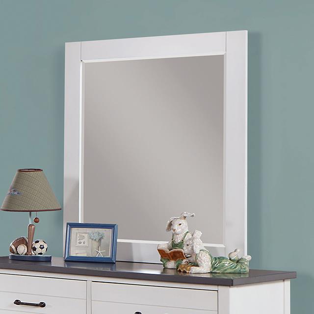  Furniture of America Priam CM7467WH-M Mirror IMAGE 1