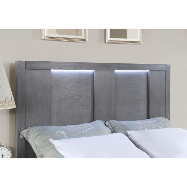  Size_California King  -- Regulus Panel Bed with Storage IMAGE 4