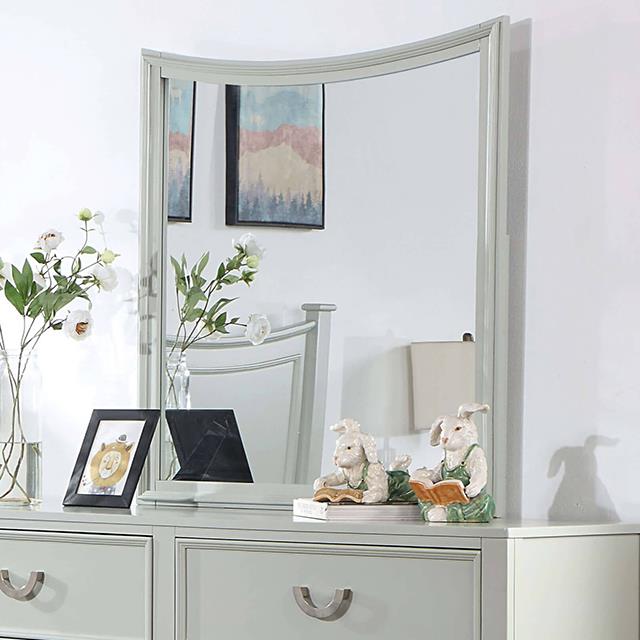  Furniture of America Lycorida CM7477GY-M Mirror IMAGE 1