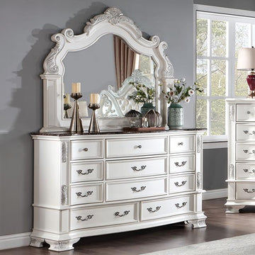  Furniture of America Esparanza CM7478WH-D Dresser IMAGE 1