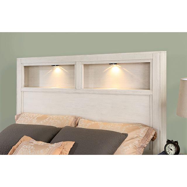 Size_California King  -- Karla Bookcase Bed with Storage IMAGE 4