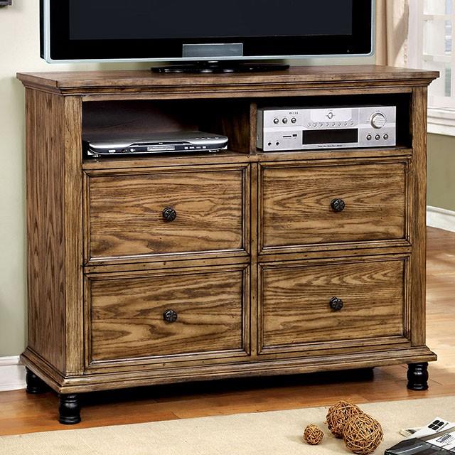  Furniture of America Mcville CM7558TV Media Chest IMAGE 3