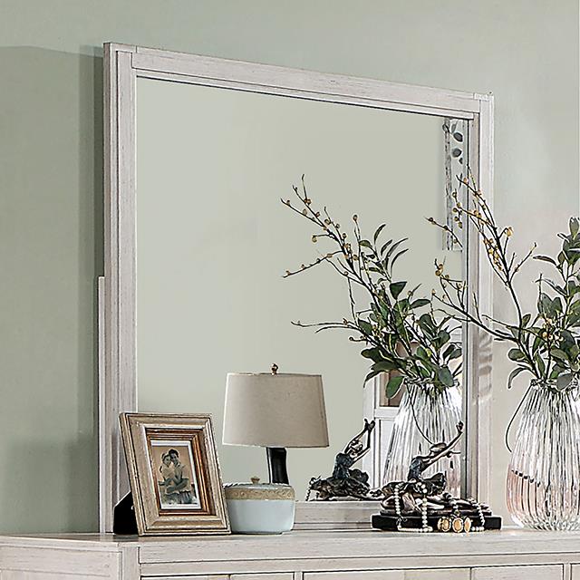  Furniture of America Berenice CM7580WH-M Mirror IMAGE 1